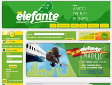 Tablet Screenshot of lelefante.com